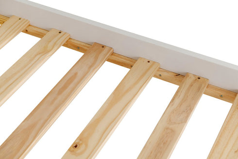 Monaco 4FT6 Bed Low Foot End - White